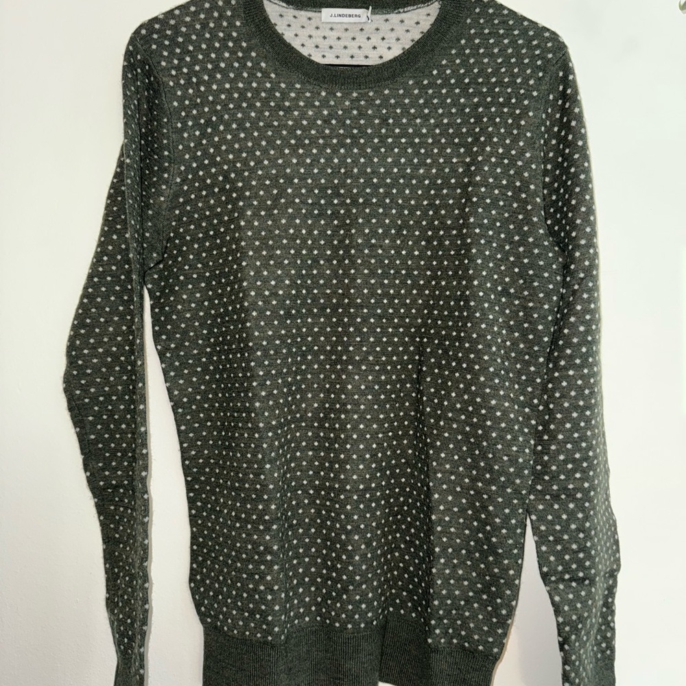 J.Lindeberg Men's Crewneck Sweater